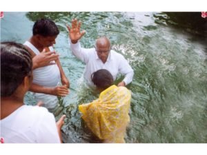 Baptism On Krishnagiri Dam